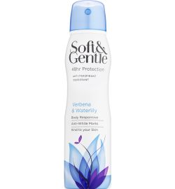 Soft & Gentle Soft & Gentle Deodorant spray Verbena & Waterlily (150ml)