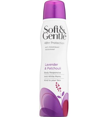 Soft & Gentle Deodorant spray Lavender & Patchouli (150ml) 150ml