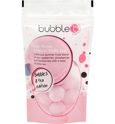 Bubble T Bubbles & Tea Edition   Bath Fizzies (10x8gr) 10x8gr