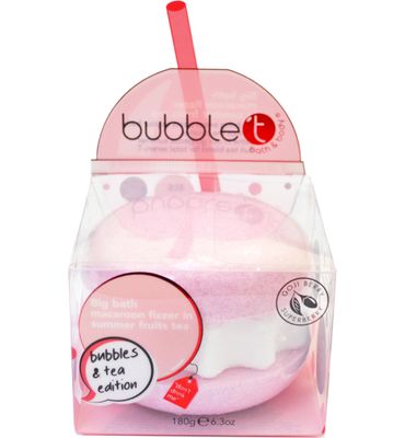 Bubble T Bubbles & Tea Edition   Big Bath Macaroon Fizzer (180gr) 180gr