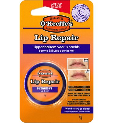 O'Keeffe's Lip Repair Overnight (7gr) 7gr