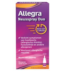 Allegra Allegra Neusspray duo (15ml)