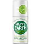 Happy Earth Pure deodorant roll-on unscented (75ml) 75ml thumb