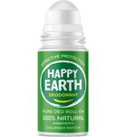 Happy Earth Pure deodorant roll-on cucumber matcha (75ml) 75ml thumb