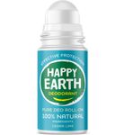 Happy Earth Pure deodorant roll-on cedar lime (75ml) 75ml thumb
