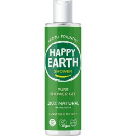 Happy Earth Happy Earth Pure showergel cucumber matcha (300ml)