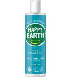 Happy Earth Happy Earth Pure showergel cedar lime (300ml)