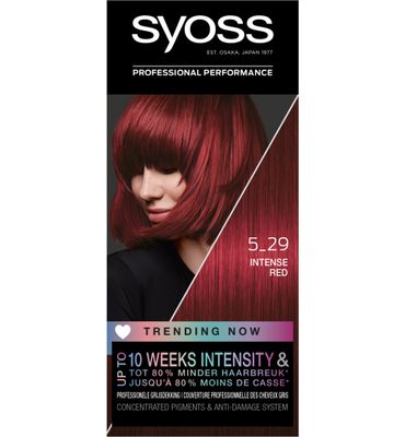 Syoss Color Baseline Color baseline 5-29 intens rood haarverf (1set) 1set