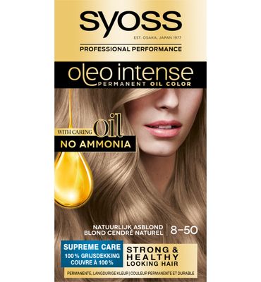 Syoss Color Oleo Intense Color Oleo Intense 8-50 natural ash blonde (1set) 1set