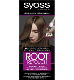 Syoss Rootset Syoss Rootset Rootset R1 light to medium brown (1set)