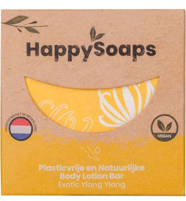 Happysoaps Bodylotion bar exotic ylang yl (70g) 70g