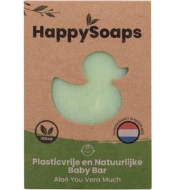 HappySoaps Happysoaps Baby shampoo & body wash aloe you very much (80g)