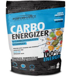 Performance Sports Nutrition Performance Sports Nutrition Carbo Energizer - Tropical (1000 gr)
