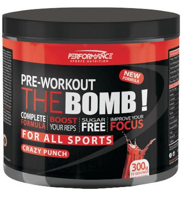Performance Sports Nutrition The Bomb - Crazy Punch (300 gr) 300 gr