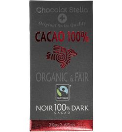 Chocolat Stella Chocolat Stella Dark 100% (70 gram)