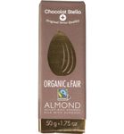 Chocolat Stella Organic & Fair milk-almonds (50 gram) 50 gram thumb