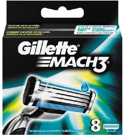Gillette Gillette Mach3 base mesjes (8ST) (8ST)