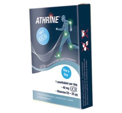 Athrine UC-II en Vitamine D3 (30tb) 30tb
