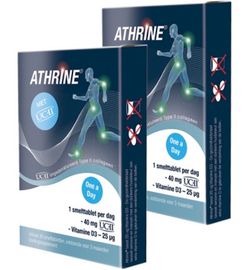 Athrine Athrine Smelttablet UC-II Duo (2x 90 smelttabletten)