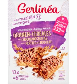 Gerlinéa Gerlinéa Maaltijdrepen Granen & Stukjes Chocolade (372g)