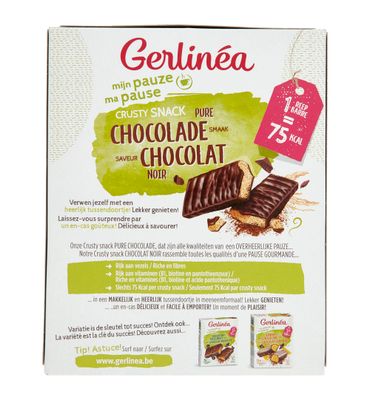 Gerlinéa Crusty Snack Pure Chocolade (160g) 160g