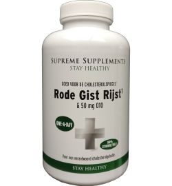 Supreme Supplements Supreme Supplements Rode Gist Rijst one-a-day (180CAP)