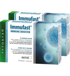 Fytostar Fytostar Immufast immuunbooster duo (2x 10TAB)
