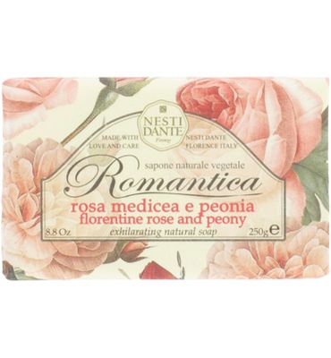 Nesti Dante Zeep Romantica Rosa Medicea e Peonia (250G) 250G