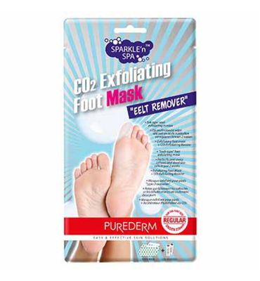 Purederm CO2 Exfoliating Foot Mask Eelt Remover (1st) 1st