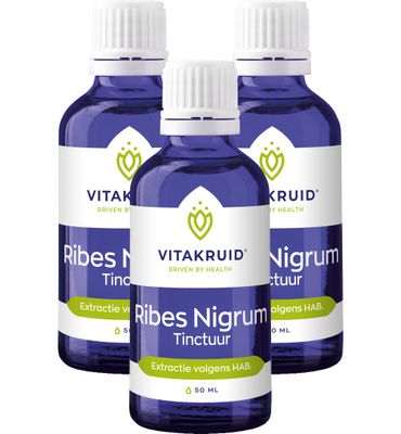Vitakruid Ribes nigrum tinctuur trio (3x 50ML) 3x 50ML