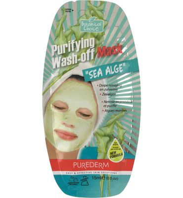 Purederm Purifying Wash-off Mask Sea Alge (15ML) 15ML