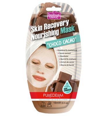 Purederm Skin Recovery Nourishing Mask Choco Cacao (15ML) 15ML