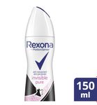Rexona Deodorant spray invisible pure (150ml) 150ml thumb