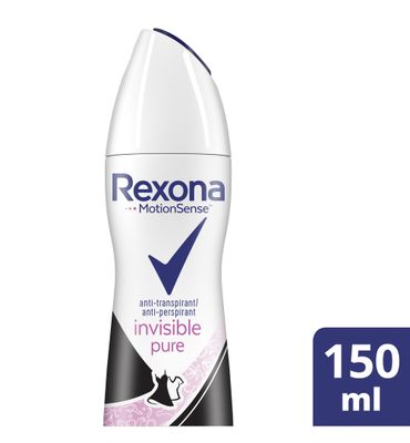 Rexona Deodorant spray invisible pure (150ml) 150ml