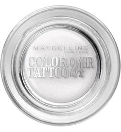 Maybelline New York Maybelline New York Color Tattoo 24H - 45 Infinite White - Wit - Oogschaduw (1st)
