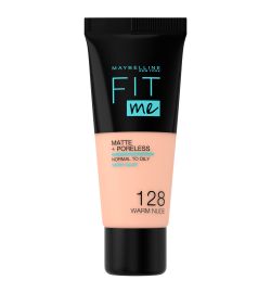 Maybelline New York Maybelline New York Fit Me matte & poreless foundation 128 warm nude (1st)