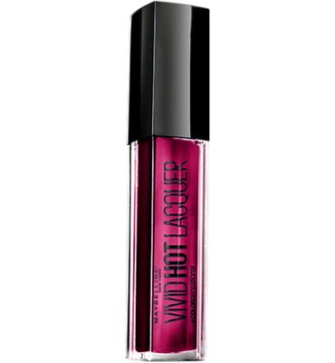 Maybelline New York Color Sensational Vivid Hot Lacquer - 76 Obsessed - Lipstick (1st) 1st