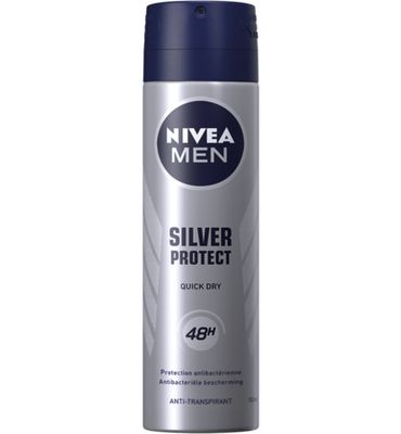 Nivea Men deodorant spray silver protect dynamic power (150ml) 150ml