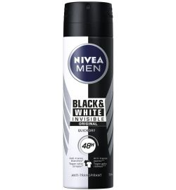Nivea Nivea Men deodorant spray invisible black & white (150ml)