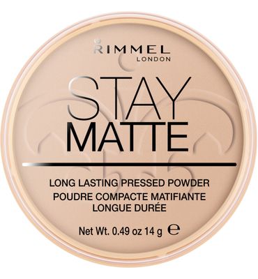 Rimmel London Stay Matte powder : 005 - Silky Beige (14GR) 14GR
