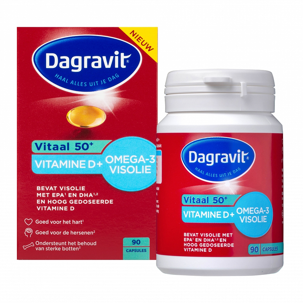 Dagravit vitaal 50 omega en vitamine d