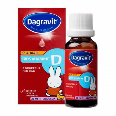 Dagravit vitamine d druppels 25ml