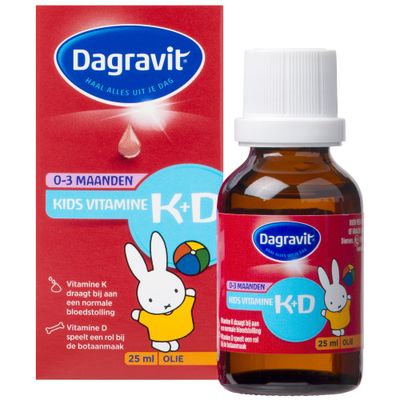 Dagravit Vitamine K+D Druppels 25ml