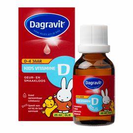 Dagravit Dagravit Kids Vitamine D Druppels Olie 0-4 Jaar