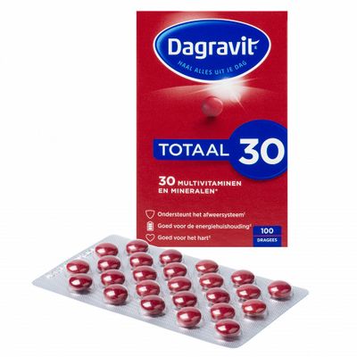 Dagravit Totaal 30 Dragees 100drag