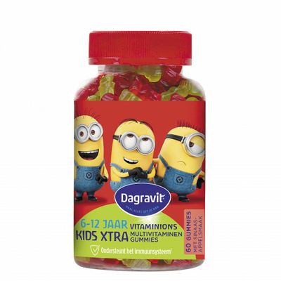 Dagravit Kids Xtra Vitaminions Gummies 6-12 Jaar 60stuks