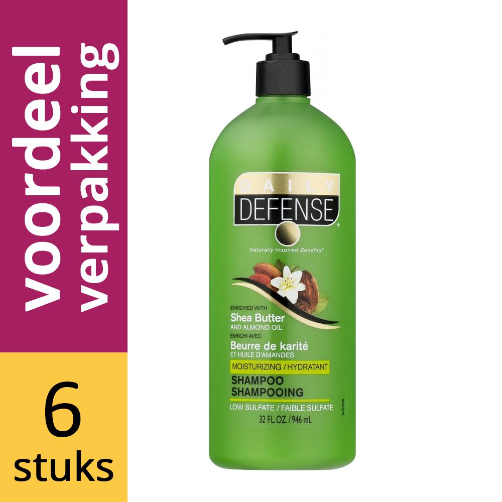 Daily Defense Shampoo Sheabutter Voordeelverpakking 6x946ml