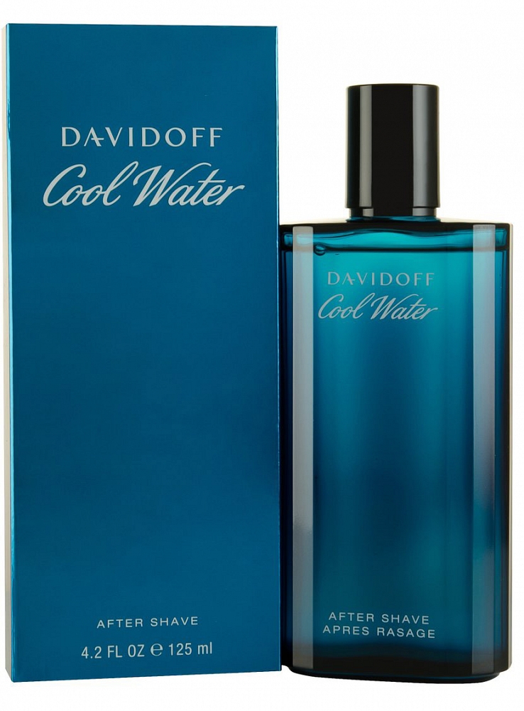 125ml Davidoff Cool Water Men Aftershave Flacon