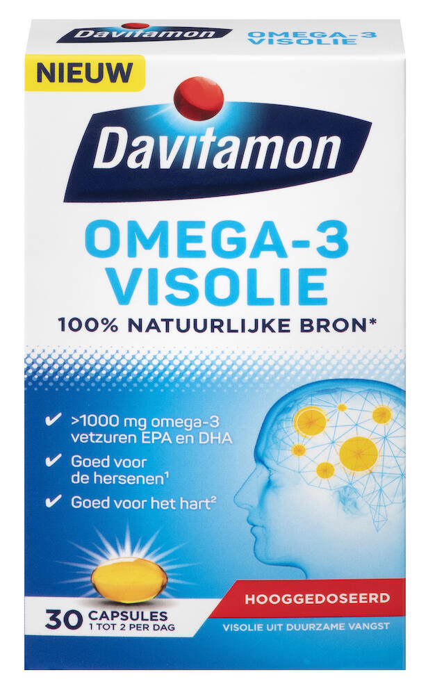 Afbeelding van Davitamon Omega-3 Visolie