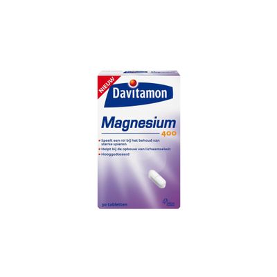 Davitamon Magnesium Tabletten 400mg *Bestekoop 30stuks